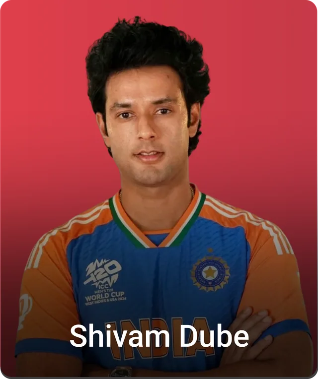 Shivam Dube, Cricketer