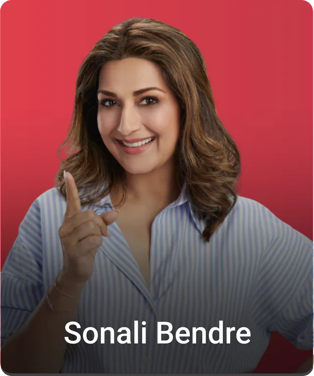 Sonali Bendre, Actress