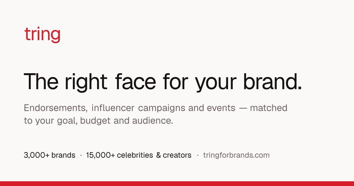 Hire a Celebrity for Your Brand | Tring Brand Desk